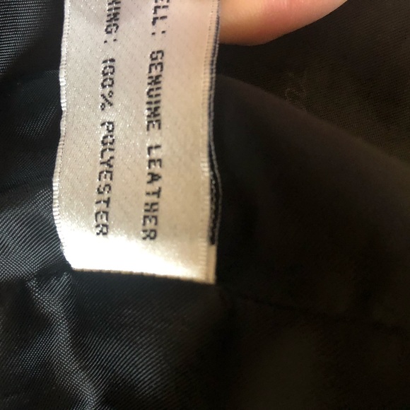 Isabela Kristina Black Leather Coat M - Picture 7 of 7